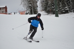 Výuka lyžování v Albeřicích leden 2011